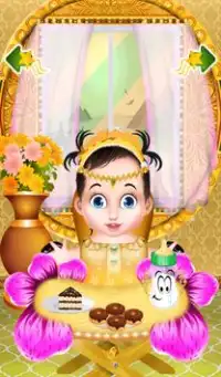 राजकुमारी बेबी केयर खेल Screen Shot 4