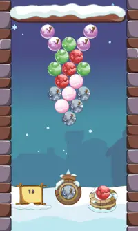 Snow Bubble Shooter -Free Game Screen Shot 2