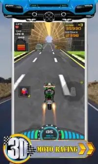 Moto Racing 3D Screen Shot 2