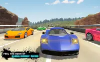 Highway heavy traffic racer 2018: Fast driving car Screen Shot 0