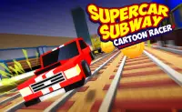 Supercar Subway Cartoon Racer Screen Shot 2