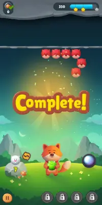 Bubble Shooter Fox Screen Shot 2