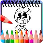 How to color bendy and the ink machine -coloring-
