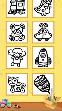 Toy Coloring Book 2018 - Kids Games Screen Shot 1