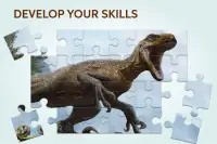 Dinosaur Jigsaw Puzzles - T-Rex and Dinosaurs Screen Shot 2