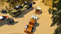 Offroad Police Truck Transport: Drive Simulator 3D Screen Shot 5