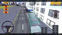 City Truck Transporter Sim Screen Shot 1
