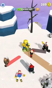 Roblock Smashers - Survival io game Screen Shot 2