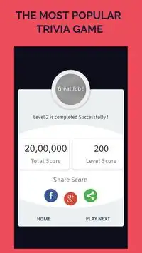 Super Trivia Quiz : Test Your Knowledge Screen Shot 2