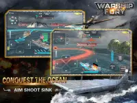 Fúria do navio de guerra Screen Shot 6