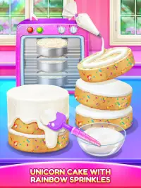 Unicorn Food - Cake Bakery Screen Shot 9