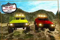 4x4 Jeep Rally driver Sim 3D Screen Shot 1