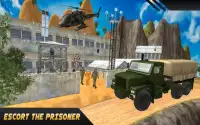 Prisoner Transport Army Drive 2017: Truck Games Screen Shot 2