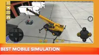 Kransimulation und Bulldozer-Simulationsspiel Screen Shot 2