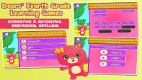 Fourth Grade Games: Learning with the Bears Screen Shot 2