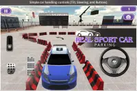 Sports Car Parking Perfect Drive Challenge Screen Shot 1