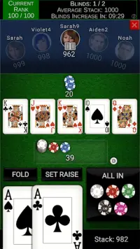 Offline Tournament Poker - Tex Screen Shot 0