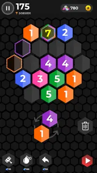X7 Blocks - Merge Puzzle Screen Shot 1