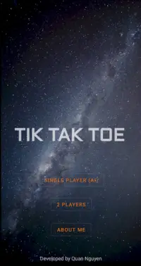 Tik Tak Toe - The Unbeatable AI Tic Tac Toe Screen Shot 0