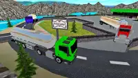 Heating Oil Tanker Truck Transport Drive Simulator Screen Shot 5