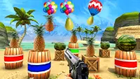 Real Pineapple Shooting Game Screen Shot 0