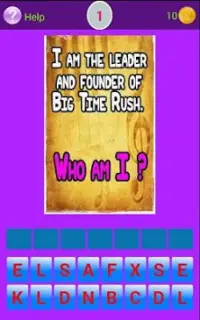 Spell Quiz for Big Time Fans Screen Shot 0