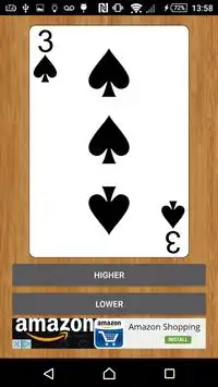 Higher Or Lower? Screen Shot 3