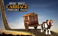 horse carriage sim impossible track & fast driving Screen Shot 0