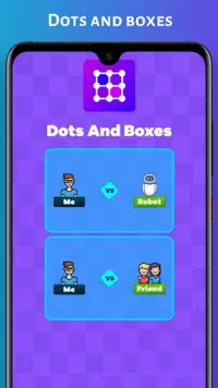 Dots and Boxes - Multiplayer Game Screen Shot 0