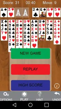 FreeCell Solitaire Mini Screen Shot 3