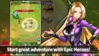 Epic Heroes Adventure : Action & Idle Dungeon RPG Screen Shot 1
