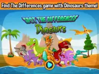 Spot The Differences - Dinosaur Games Free Screen Shot 0