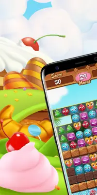 Garden Jelly -  Top Candy game Play Now Screen Shot 0