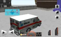 City Ambulance Rescue Driver Screen Shot 3