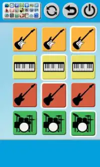 बैंड खेल: पियानो, गिटार, ड्रम Screen Shot 6