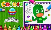 Coloring For Pj Masks - Colouring Book Screen Shot 0