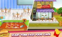 Restaurant Builder: Craft & Design Fast Food Café Screen Shot 2