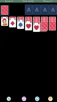 Classic Solitaire Screen Shot 2