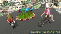BMX Bicycle Public Transport Taxi Driver Simulator Screen Shot 8