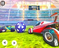 Rocket Car Turbo Soccer: Football league Car Games Screen Shot 19