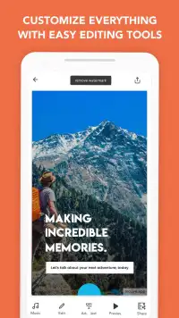 Mouve - animated video maker for Insta, Fb Screen Shot 3