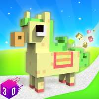 Color By Number 3D Unicorn Pixel Art Voxel Sandbox