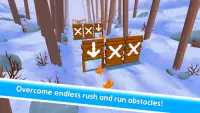 Snowman Rush: Frozen run Screen Shot 10