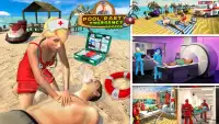 Beach Party Emergency Surgery Doctor Simulator 3D Screen Shot 4