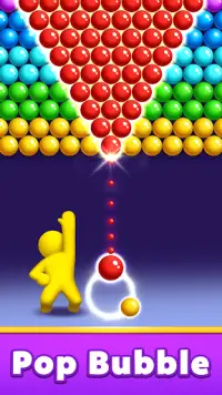 Bubble Shooter Bonhomme Screen Shot 1