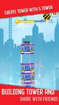 Xây dựng tháp- Tower Builder- Tower City Screen Shot 3