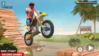 MotorCycle Stunt Game Racing Game - Offline Games Screen Shot 0
