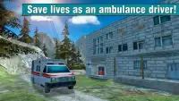 Hill Climb: Ambulance Driver Screen Shot 0