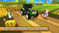 Tractor Farm Simulator Craft harvest Game Screen Shot 2