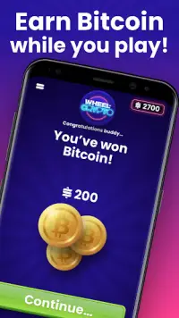 Wheel of Crypto - Earn Bitcoin Screen Shot 3